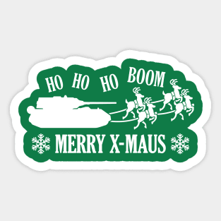 Merry X-Maus - Merry Christmas Sticker